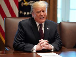 Trump envió una carta en la que reiteró su decisión de dar su discurso anual el 29 de enero. AFP/M. Ngan