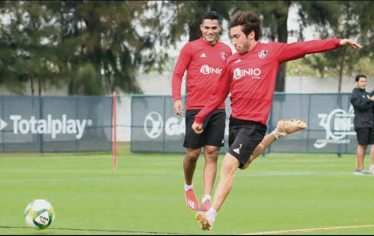 El volante rojinegro lleva dos goles y una asistencia en la Liga MX, luego de tres jornadas. TWITTER / @ATLASFC