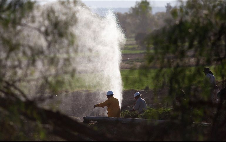 Tlaxcoapan es municipio vecino de Tlahuelilpan,  donde el fin de semana se registró la explosión de un ducto durante la fuga de combustible en una toma clandestina. EFE / ARCHIVO