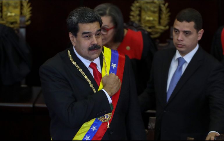 El segundo mandato de Maduro, iniciado el 10 de enero, es desconocido por parte de la comunidad internacional por considerar que su reelección fue fraudulenta. EFE / C. Hernández
