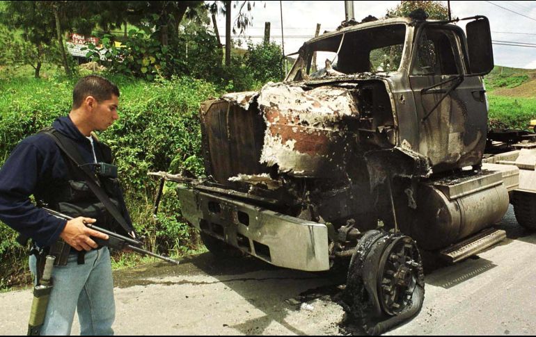 En lo que va de este año, la Policía colombiana ha sido objeto de diversos ataques. AFP/ARCHIVO