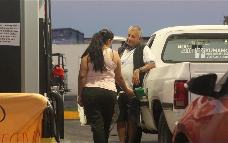 En las últimas horas se percibe mayor cantidad de gasolineras en servicio en la Zona Metropolitana de Guadalajara. EL INFORMADOR