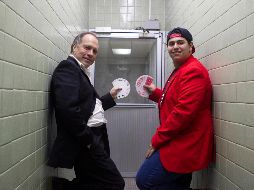 Los magos organizadores, Miguel González y Memo Panduro, comparten los pormenores de este evento. EL INFORMADOR/E. Barrera