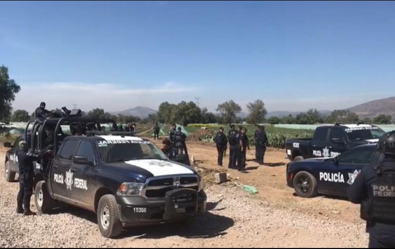 Hasta esta tarde continuaba la presencia de fuerzas federales en Cuautlancingo, que queda sobre un tramo del ducto Tuxpan-Azcapotzalco. TWITTER