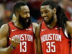 James Harden (13) sigue siendo el referente en la ofensiva de los Rockets de Houston. AP/E. Smith