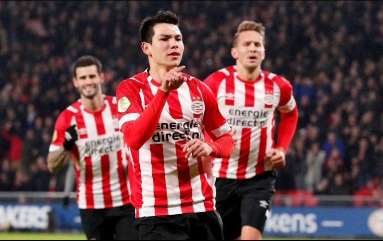 Lozano suma 17 goles en todas las competiciones con el PSV en la presente campaña. TWITTER/@PSV