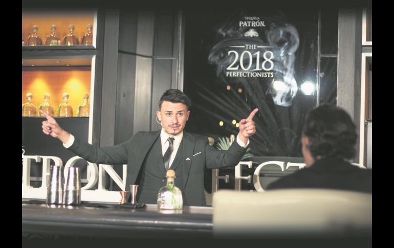 Yeray Monforte se corona en la gran final de la competencia global Patrón Perfectionists Cocktail Competition.
