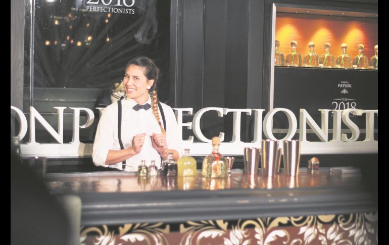 Chloé Merz. La alemana demostró su talento con una Mayagarita.