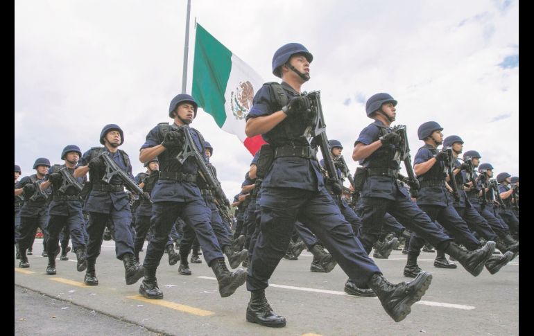 La Guardia Nacional tendrá un carácter y dirección civil, según la propuesta de reforma al artículo 21 constitucional.