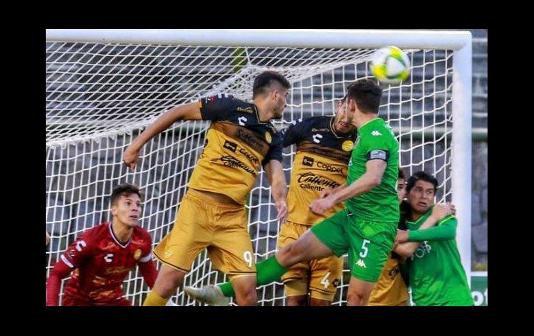 Fernando Arce logró la solitaria anotación por parte de Dorados. TWITTER/@Dorados