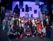 Mónica Huarte y Andrés Zuno fueron los anfitriones del evento, quienes animaron la velada con anécdotas. ESPECIAL/Conjunto de Artes Escénicas