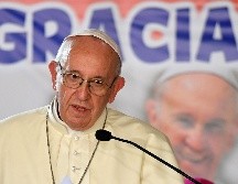 Francisco se pronunció sobre la situación que atraviesa Venezuela al término de su viaje por Panamá. EFE / E. Ferrari