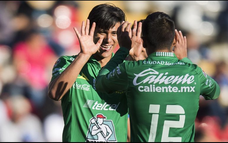 José Macías marcó a los minutos 38 y 52. MEXSPORT / O. Martínez