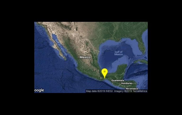 Infoman que hasta el momento no se han reportado daños. TWITTER / @SismologicoMX