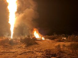 La explosión ocurre en el municipio de San Agustín Tlaxiaca, Hidalgo. TWITTER / @SSP_Hidalgo