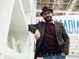 Bernardo Esquinca, el escritor, rendido a sus temores. EL INFORMADOR / E. Barrera