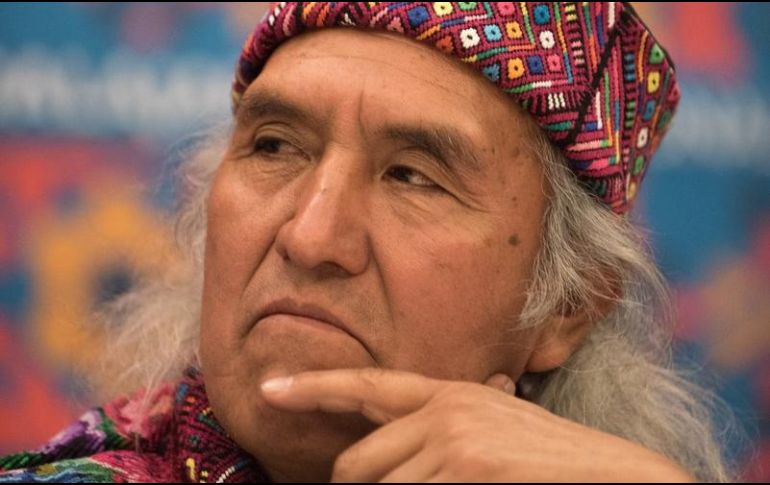 Ak'Abal rechazó el Premio Nacional Guatemalteco de Literatura Miguel Ángel Asturias en 2003. TWITTER / @FILGuadalajara