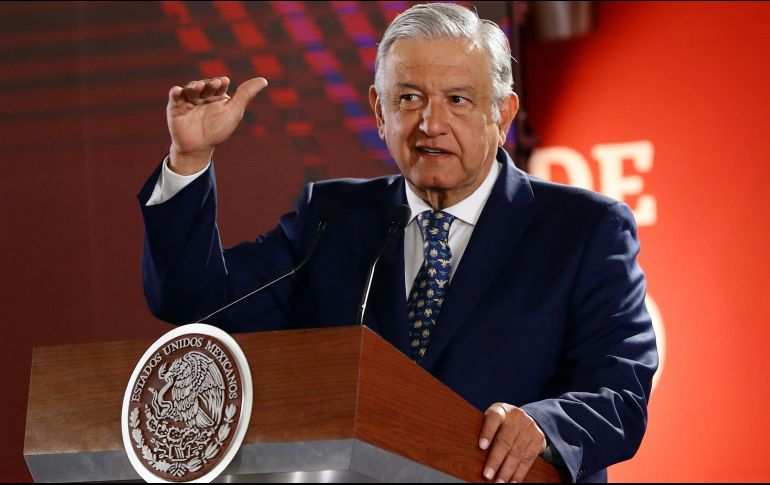 En su conferencia de prensa matutina, López Obrador aseguró que la SCJN resolvió improcedente la devolución de impuestos a la compañía cervecera. NTX/A. Monroy