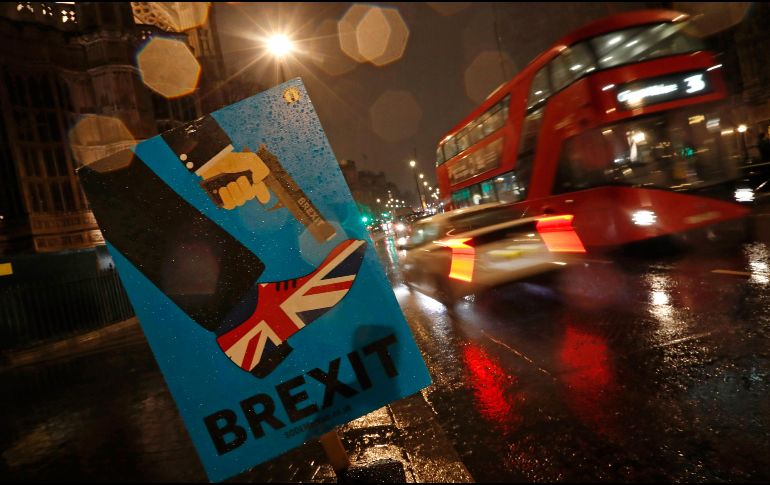 La salida del Reino Unido de la Unión Europea está prevista para el 29 de marzo. AP/A. Grant