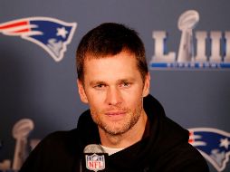 El mariscal de campo de los Patriots, Tom Brady, fue el jugador más comentado en Twitter durante la temporada 2018 y los playoffs con casi tres millones de menciones. AFP / K. C. Cox