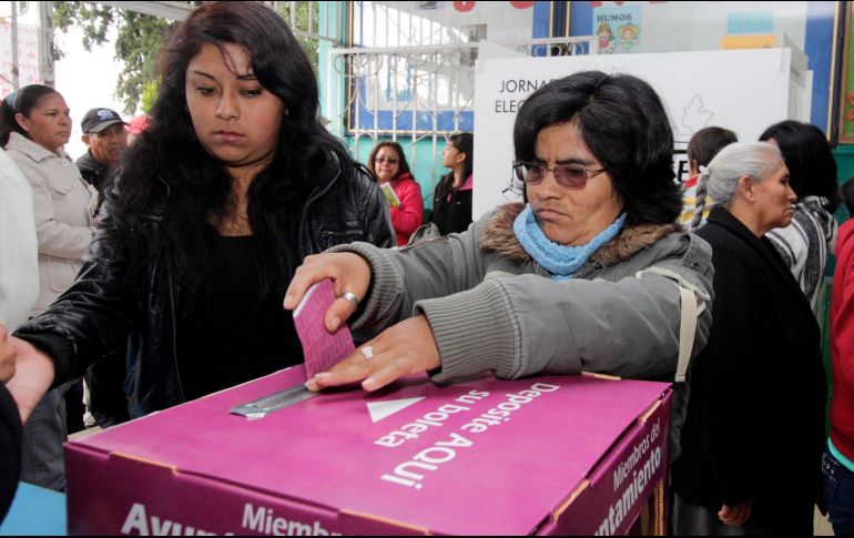 Acción Nacional menciona que el INE podría dar mejores condiciones para el desarrollo de las elecciones del 2 de junio próximo. NTX / ARCHIVO
