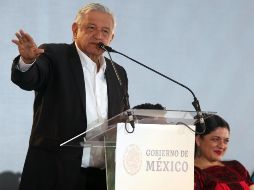 López Obrador asegura que se mantiene firme en su estrategia de seguridad a pesar de las amenazas. SUN