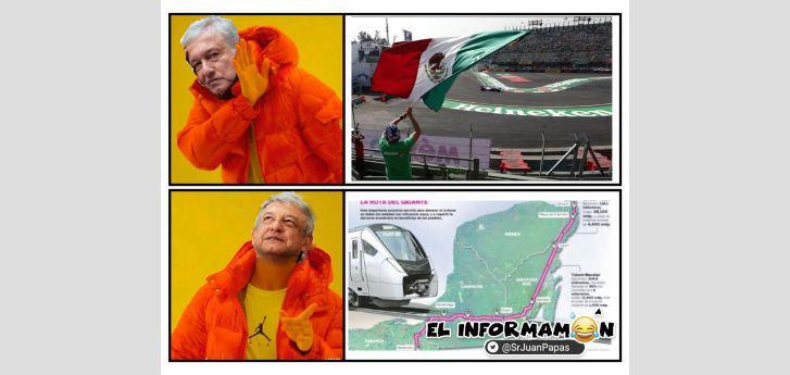 ¿Tren Maya o Fórmula 1?