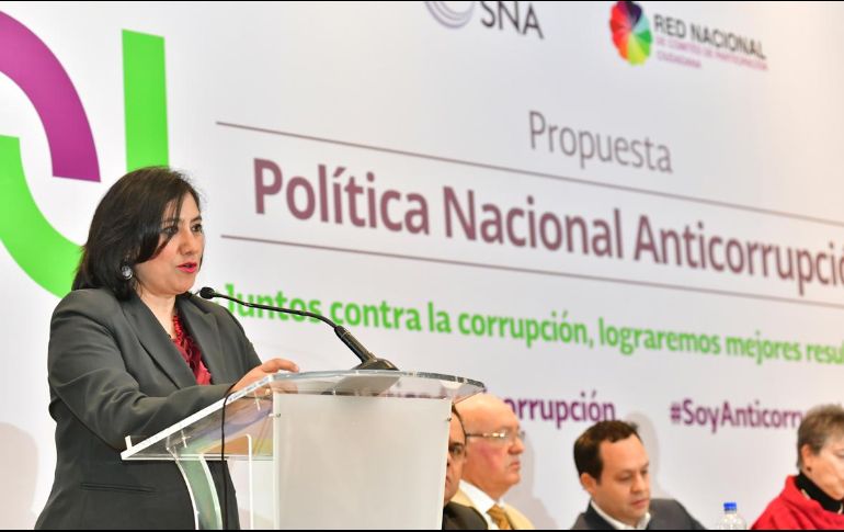 Irma Eréndira Sandoval, secretaria de la Función Pública, informó que se auditarán otros convenios con características similares. ESPECIAL/Secretaría de la Función Pública
