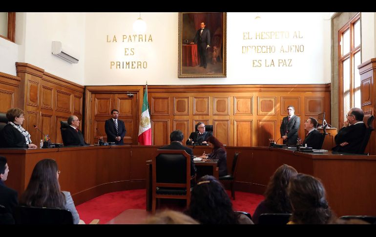 El retiro de la ministra Margarita Luna Ramos se prevé para el 18 de febrero próximo. SUN / ARCHIVO