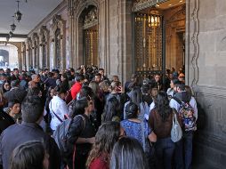 Esta mañana, un sismo de 6.5 grados tomó por sorpresa a habitantes de la Ciudad de México. NTX/O. Ramírez