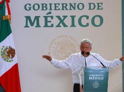 El Presidente indicó que es muy importante sacar a México del atraso y al pueblo de la pobreza para abrir nuevos horizontes. NTX/F. Estrada