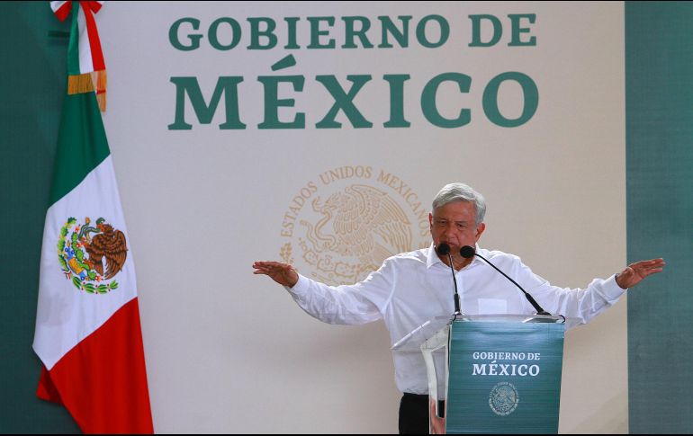 El Presidente indicó que es muy importante sacar a México del atraso y al pueblo de la pobreza para abrir nuevos horizontes. NTX/F. Estrada