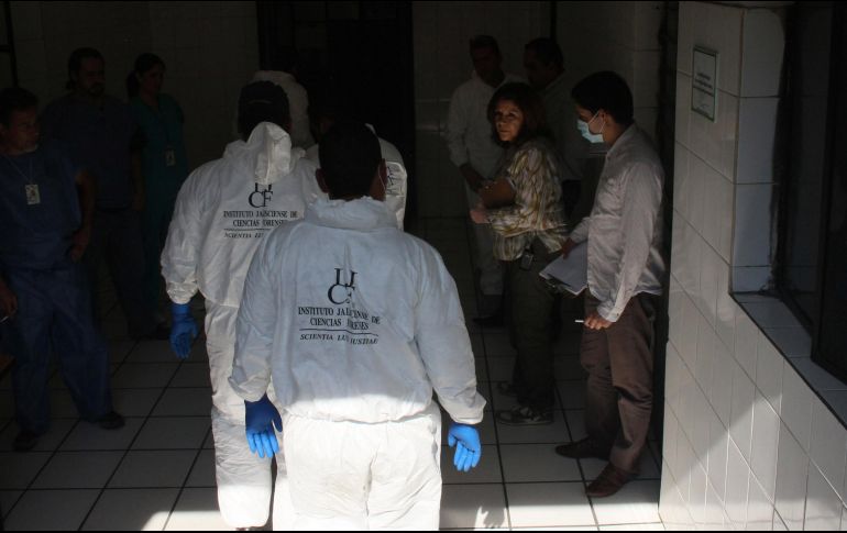 En todos los casos las víctimas fueron trasladadas al Instituto Jalisciense de Ciencias Forenses para practicarles la autopsia de ley. NTX / ARCHIVO