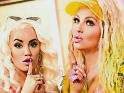 Thalía y Lali le dedican un divertido reguetón al tipo de hombre “Lindo pero bruto”. CORTESÍA