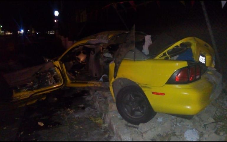 Al momento se desconoce las causas que hayan provocado el accidente. ESPECIAL/ Bomberos de Guadalajara