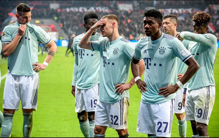 Bayern, que empezó la fecha 20 a seis puntos del líder, necesitaba ganar en Leverkusen para seguir a la caza del Dortmund. EFE / S. Steinbach