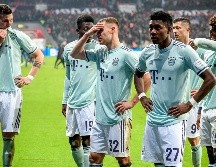 Bayern, que empezó la fecha 20 a seis puntos del líder, necesitaba ganar en Leverkusen para seguir a la caza del Dortmund. EFE / S. Steinbach