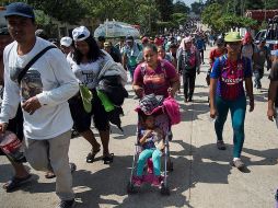 En total, mil 800 personas llegaron a la zona metropolitana de San Luis Potosí. EFE/ARCHIVO
