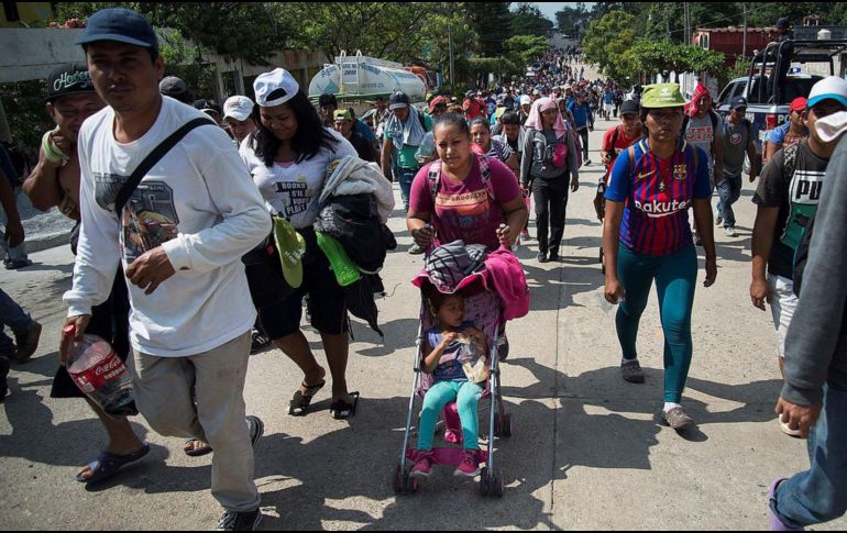 En total, mil 800 personas llegaron a la zona metropolitana de San Luis Potosí. EFE/ARCHIVO