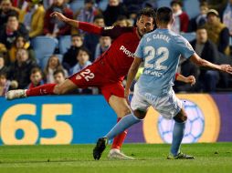 Celta de Vigo se llevó los tres puntos en el estadio Balaidos, y se ubicó en la posición número 14. EFE/S. Sas