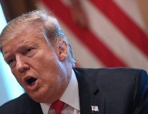 Donald Trump reconoció el 23 de enero al opositor Juan Guaidó como presidente interino de Venezuela, luego de su autoproclamación. AFP / ARCHIVO