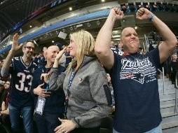 Los seguidores de los Patriots festejaron enérgicamente el sexto título de su equipo después de la victoria de ayer sobre los Rams de Los Ángeles, por lo que la celebración en Boston ya se saborea desde estos momentos. AP / C. Riedel