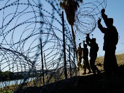 La misión en la frontera comenzó el 30 de octubre pasado, se ha ampliado tres veces y actualmente cuenta con cuatro mil 350  efectivos. AP/E. Gay