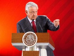 López Obrador adelantó que la próxima semana, el titular de la CFE dará a conocer el plan para el sector de la energía eléctrica. NTX / J. Pazos