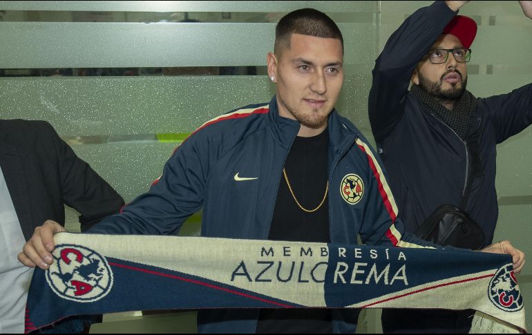 Del chileno Nicolás Castillo se espera su aparición como águila el próximo fin de semana, en el duelo contra León en el estadio Azteca. MEXSPORT / ARCHIVO