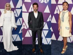 Fotogalería: Famosos desfilan en el #OscarsLunch