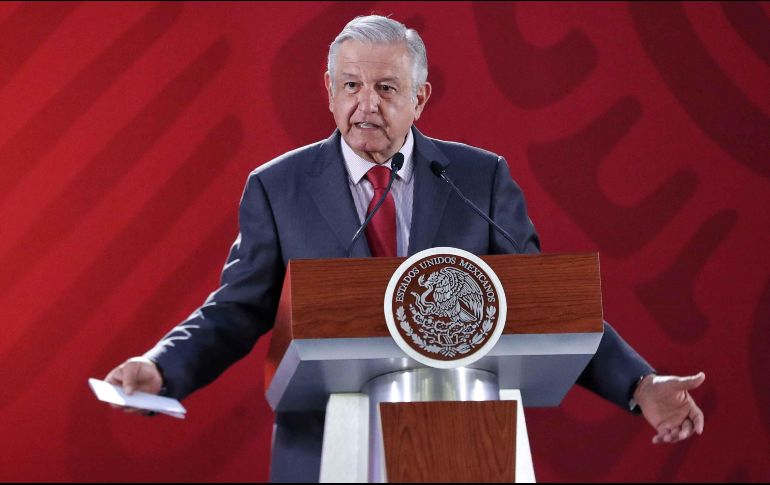 Durante la junta, López Obrador puntualizó cuáles son las reglas a cumplir en materia de austeridad. SUN/D. Sánchez