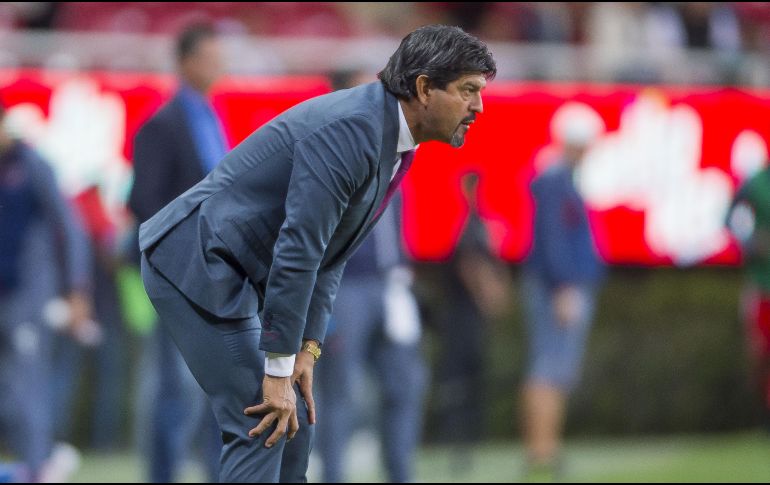 El paraguayo se dijo contento por lo que mostró su equipo, pero algo intranquilo por la falta de gol en dos partidos. MEXSPORT / C. de Marchena