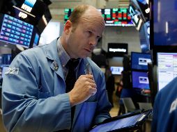 El NYSE Composite sube 29.50 puntos (0.24 por ciento) al ubicarse en 12 mil 411.33 unidades. AP / R. Drew