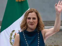 Hasta el momento, Gutiérrez Müller no ha realizado comentarios sobre el error. AFP / ARCHIVO